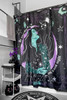 Killstar Occult Luxury Moonlight 'Be Someone's Moon On A Dark Night' Shower Curtain