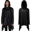 Killstar Occult Luxury Occultum Longline Hoodie Gothic Black Adult Unisex XS