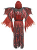 Winged Demon Halloween Costume Red Hooded Robe Mask & Wings Child Medium 8-10