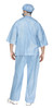 Fun World ER Doctor! Doctor! Blue Scrubs Adult Costume One Size