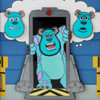 Loungefly Disney Pixar Sulley's Door Mixed Emotions 4PC Collectors Box Pin