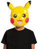 Licensed Pikachu Kids Half Mask Child Costume Accessory