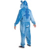 Licensed Lilo & Stitch Deluxe Adult Unisex Costume Stitch Hooded Jumpsuit LG-XL