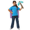 Official Minecraft Pickaxe and Cape Costume Accessory Set For Kids