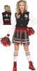 Scream For The Team Ghost Face Cheerleader Adult Women's Halloween Costume 10-14