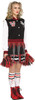 Scream For The Team Ghost Face Cheerleader Adult Women's Halloween Costume 10-14