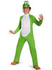 Licensed Super Mario Bros Child Deluxe Yoshi Kids Costume MEDIUM 7-8