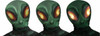 Fade In/Out Cosmic Alien Bodysuit Light-Up Eyes Kids Halloween Costume MED 8-10