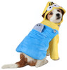 Licensed Minion Otto Pet Costume X-LARGE with Squeaker Plush Toy Rock