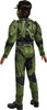 Halo Infinite Master Chief Child Kids Halloween 3D Muscle Jumpsuit Mask MED 7-8