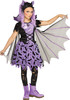 Fun World Batwing Beauty Purple & Black Child Halloween Costume Girls LRG 12-14