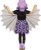 Fun World Batwing Beauty Purple & Black Child Halloween Costume Girls LRG 12-14