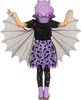 Fun World Batwing Beauty Purple & Black Child Halloween Costume Girls MED 8-10