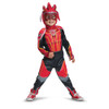 Paw Patrol The Mighty Movie 2 Marshall Deluxe Toddler Child Costume 3T-4T