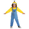 Licensed Minions Kevin Child Costume Despicable Me Hooded Jumpsuit LRG 10-12