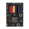 Pack of 12 Mixed Magic Spells 4" Candles