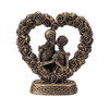 Pacific Giftware Love Never Dies Couple Bronze 4.85" Tabletop Figurine Decor