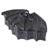 Pacific Giftware Vampire Bat Box Black 7.48" Decorative Resin Box Goth Decor