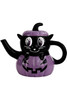 Haunted Homeware By Killstar Meowloween Cat Teapot Ceramic Halloween Goth Kitchen Decor