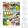 Aquarius Rick And Morty 500 Piece Jigsaw Puzzle