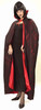Tattered Vampire Cape Adult Lined Bloody Look Costume Dracula Demon Satan Devil
