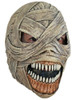 Deluxe Evil Mummy Adult Latex Mask Fangs Egypt Halloween Costume Prop Gauze Wrap