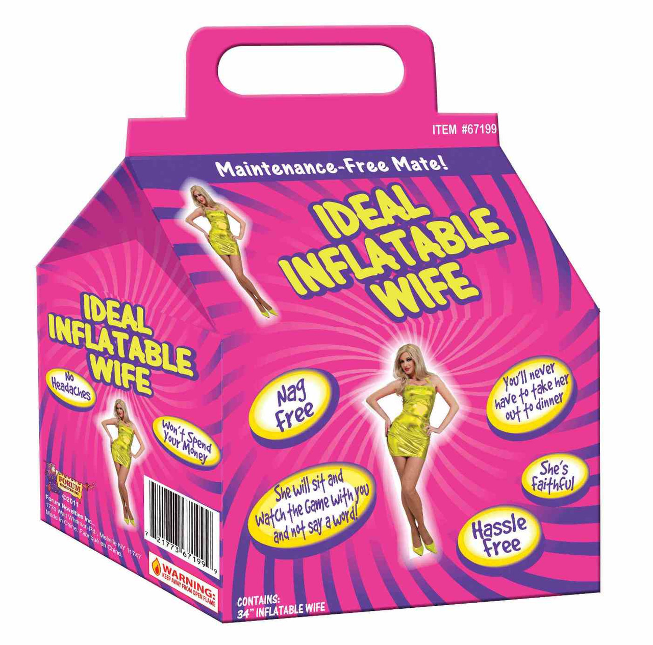 Ideal Inflatable Wife or Girlfriend Blow Up Doll Bachelor Party Novelty Gift Porn Photo Hd