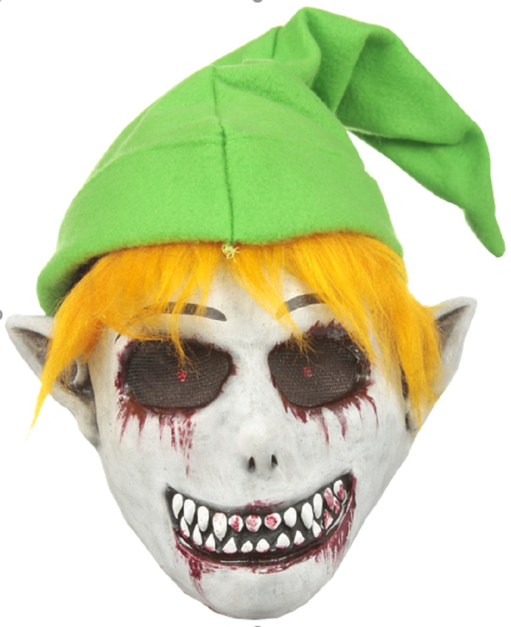 Killer Jeff Creepypasta Open Mouth Adult Latex Mask Halloween