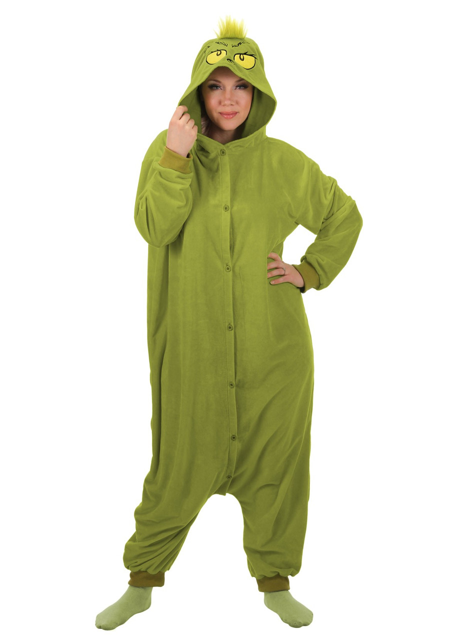 Dr. Seuss The Grinch Kigurumi Adult One Size www