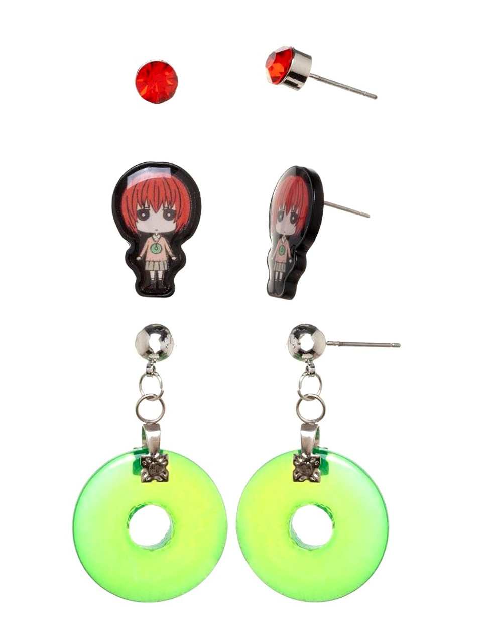 Anime Jewelry Accessories | Anime Nana Accessories | Accessories Girls |  Punk Accessories - Stud Earrings - Aliexpress