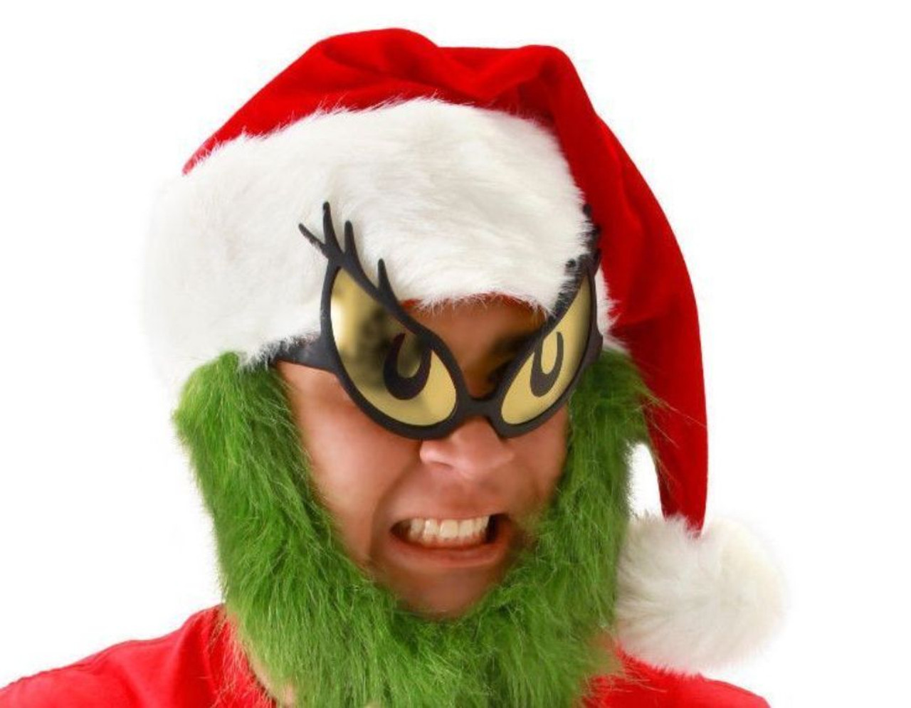 The Grinch Mask Christmas Masquerade Mask Latex Green Costume