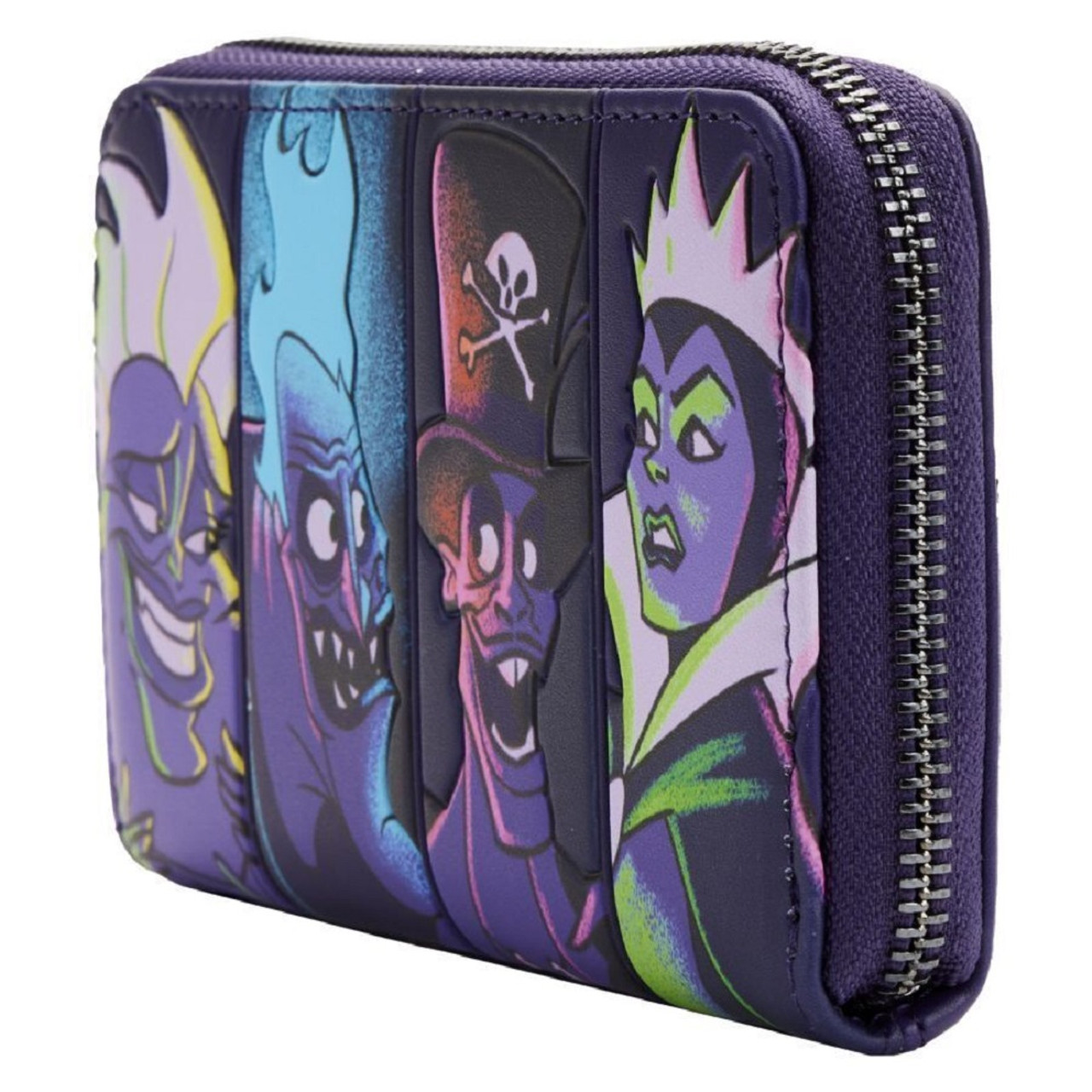 Loungefly Disney Villains Princess and the Frog Glow-in-the-Dark Dr.  Facilier Ziparound Wallet