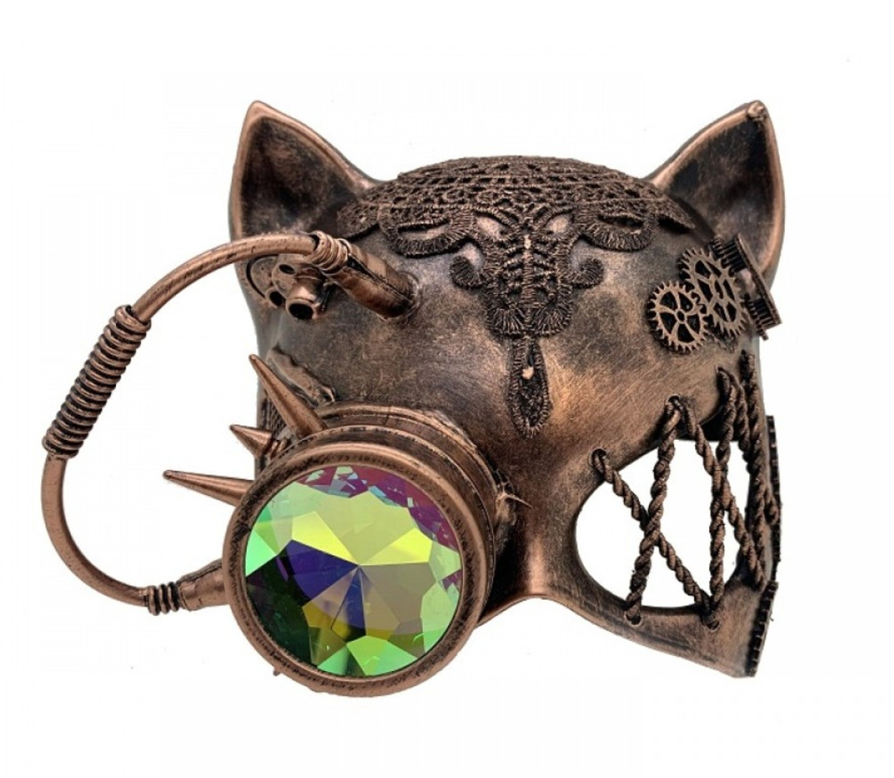 Kitty Cat Mask Animal Masquerade Mask Adult or Kids Masks Custom