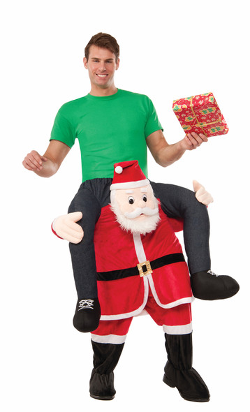 Funny Special Delivery From Santa Adult Men Women Costume Christmas Ride On A