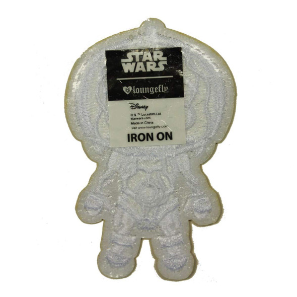 Star Wars C-3PO No Armor Patch Droid Emoji Chibi Embroidered Iron On Applique