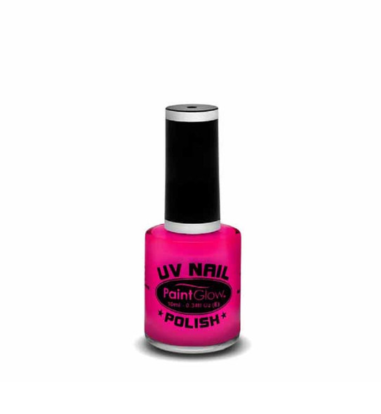 Paint Glow UV Neon Nail Polish Make-up Bright Festival Club 12ml Magenta Pink