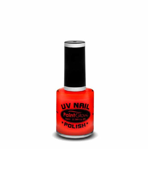 Paint Glow UV Neon Nail Polish Make-up Bright Festival Club 12ml Red