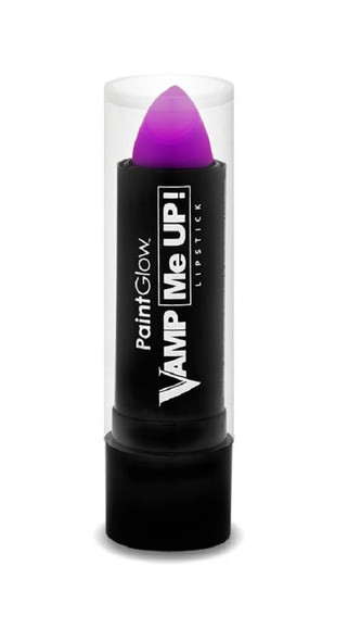 Paint Glow Vamp Me Up Lipstick Make Up Purple Party Festival Club Halloween