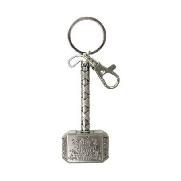 Marvel The Avengers Thor Hammer Keychain Keyring Quality Pewter Metal