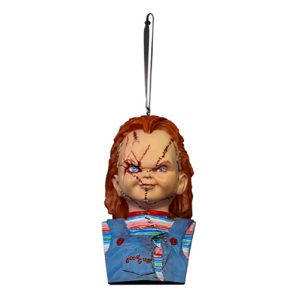 Trick or Treat Holiday Horrors Bride Of Chucky Bust Chucky Tree Ornament