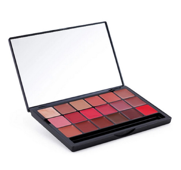 Graftobian UHD Professional Make-Up Pro Lip Color Super Palette 18 Shades