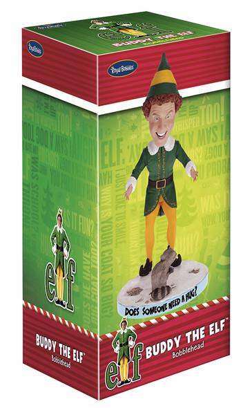 Royal Bobbles Bobblehead Buddy The Elf With Racoon Licensed Figurine