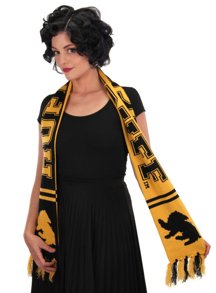 Harry Potter Hufflepuff House Reversible Knit Scarf