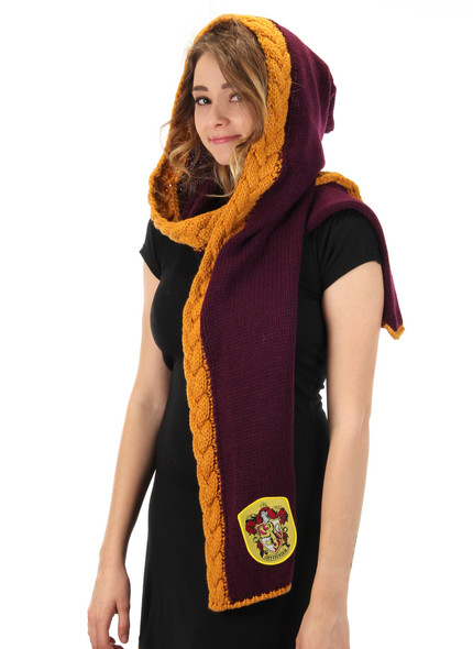Harry Potter Gryffindor Knit Hood