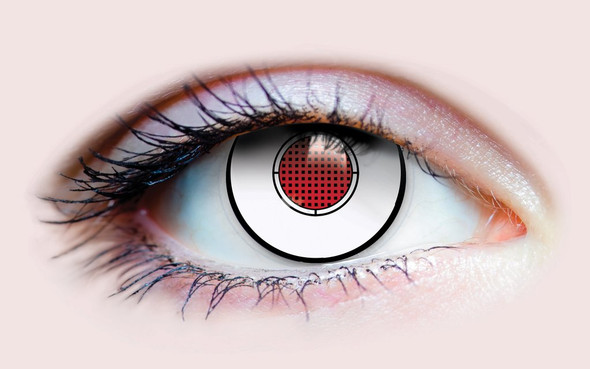 Primal Costume Contact Lenses Terminator 1 Cosplay Make-up Anime Red Eye