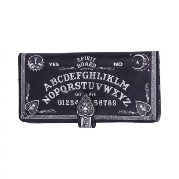 Nemesis Now Black Spirit Board Embossed Ouija Zip Around Wallet Vinyl