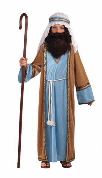 Deluxe Joseph Manger Scene Costume Child Medium 8-10 Xmas Boys Manger Christmas