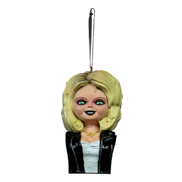 Trick or Treat Holiday Horrors Bride Of Chucky Tiffany Bust Tree Ornament