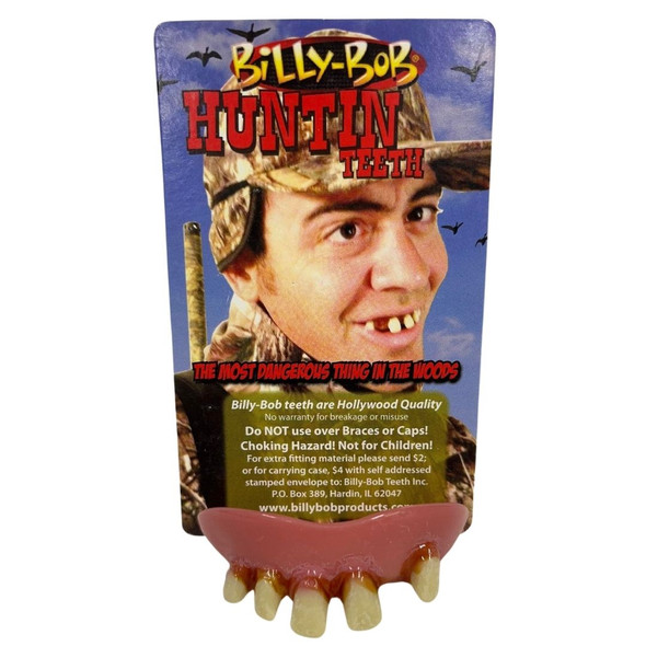 Billy-Bob Huntin' Fishin' Redneck Teeth Ugly Rotting Custom Fit Fake Teeth New