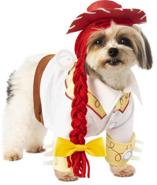 Disney Toy Story 4 Jessie Pet Dog Costume Cowgirl Clothes Dress Up SMALL